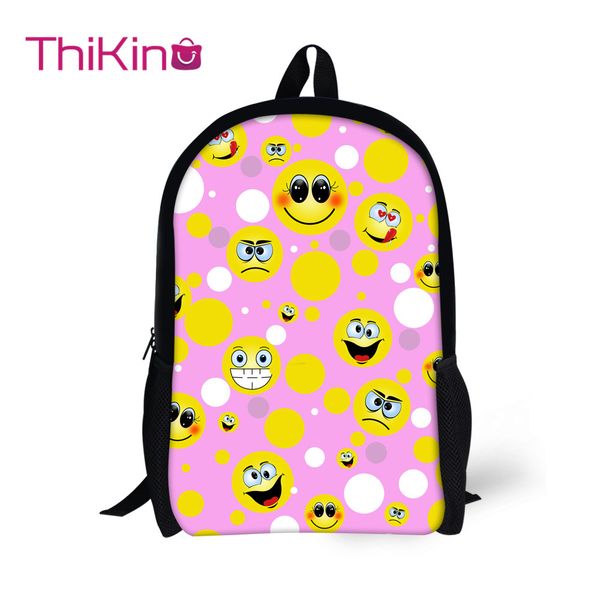 

thikin 2019 micro-expression schoolbag for teenagers young boys fashion backpack preschool shoulder bag for pupil