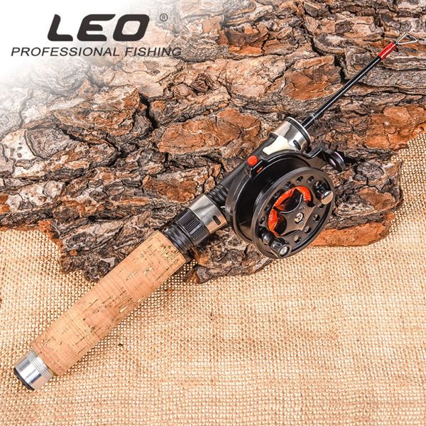

leo spinning fishing rod and reel combos portable fishing pole spinning reels for travel saltwater freshwater