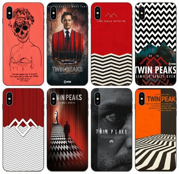 

tongtrade] red welcome to twin peaks case for iphone 11 pro max x xs xr 6s 5s 5c 5 se samsung s2 s3 s4 s5 huawei y9 motorola moto g6 case