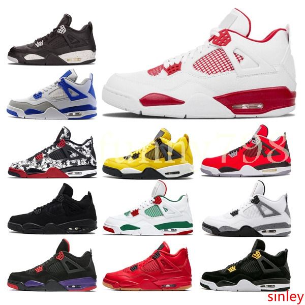 

2019 4 og mens basketball shoes designer 4s baskets trainers travis scotts fashion sneakers chaussuresb708#