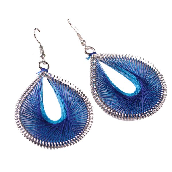 

new fashion earrings female 2019 1pair fashion women alloy stud earings eardrop jewelry z0315, Golden;silver