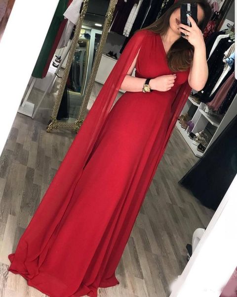 

plus size african black girl red prom dresses 2020 long muslim dubai arabic evening formal dress