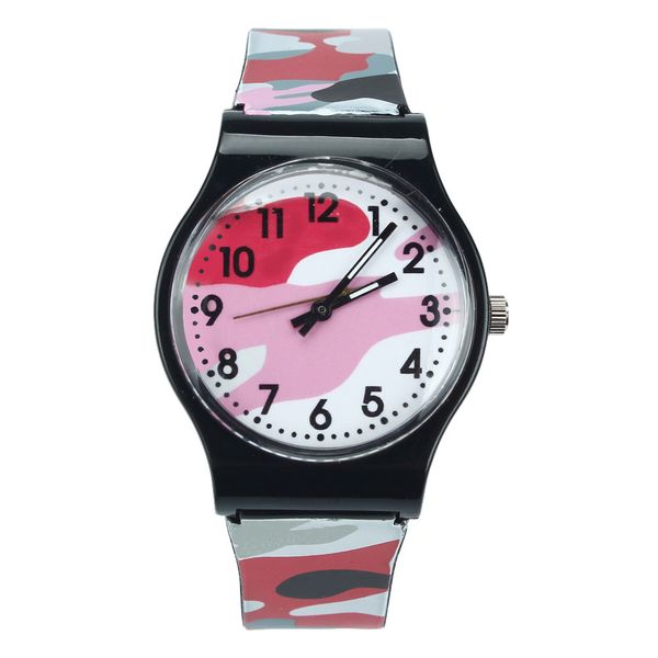 

watch for kids children watch camouflage children quartz wristwatch for girls boy girls watches kids boys watches, Blue