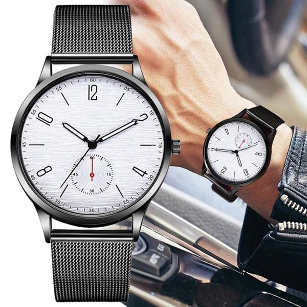 

new women fashion watch creative lady casual watches stainless steel mesh band minimalist quartz watch for women, Slivery;brown