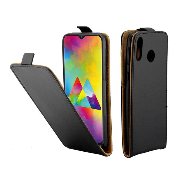 

business leather case for samsung galaxy m20 cases coque vertical flip cover with card slot mobile phone bags
