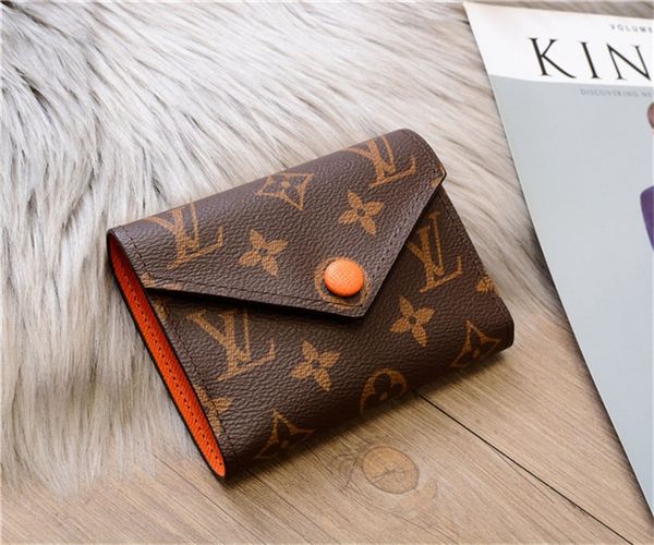 

New Fashion Men's and Women's Handbags Women's Wallet Quality Leather Men's and Women's General Clutch Bag HY41938 Lady's Wallet with box