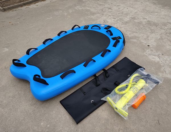 

Shiping cu tom 175x95x15cm inflatable re cue board jet ki led pro