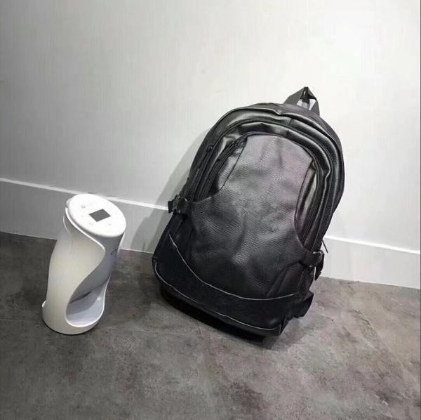 

2020 new xu3820 brand men backpack leather pu school backpack bag fashion waterproof travel bag casual leather book bag male