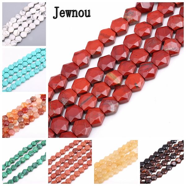 

jewnou radiant jasper beads 8mm*8mm*4mm natural stone bead diy jewelry making tbsidian black agate opal hand made bracelets