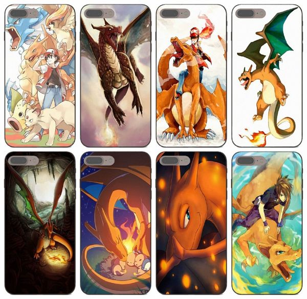 

[tongtrade] triple charizards case for iphone 8p 7p 6 5 plus x xs 11 pro max galaxy a30s a40s a50s honor 5x 6x 7x sony z5 compact vogue case