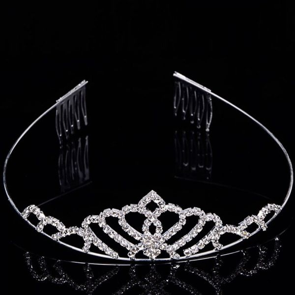 2019 New Bride Crown Tiara Ladies Adult Haircombs Headwear Alloy