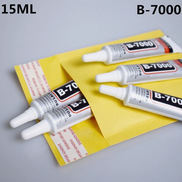 

10 pcs 15ml b-7000 glue b7000 multi purpose glue adhesive epoxy resin repair cell phone lcd touch screen super glue b 7000