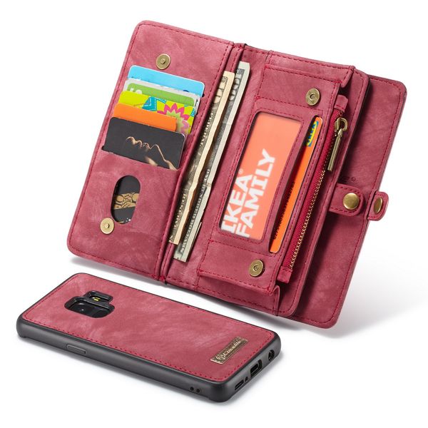 

multi-functional phone case with card wallet for samsung s7 edge s8 s9 s10 plus s10e note 8 9 a20 a30 a40 a50 a70 a80 leather magnet cover