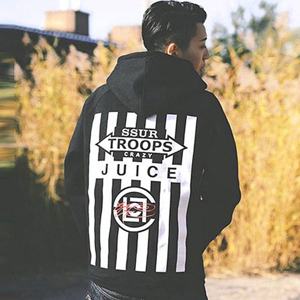 

рссс мужчины дизайнер толстовка 19ss резинки балахон плюс бархат свитер пару моделей с длинными рукавами тенденция рубашка высокое качество, Black