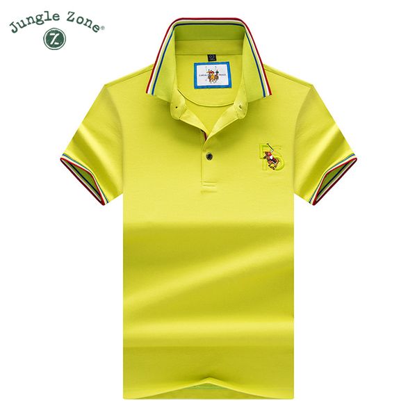 

2018 New Arrival 3d Embroidery Poloshirt Fashion Men Polo Shirt Brand Polo Top Quality Men Cotton Breathable Men Polo 9093