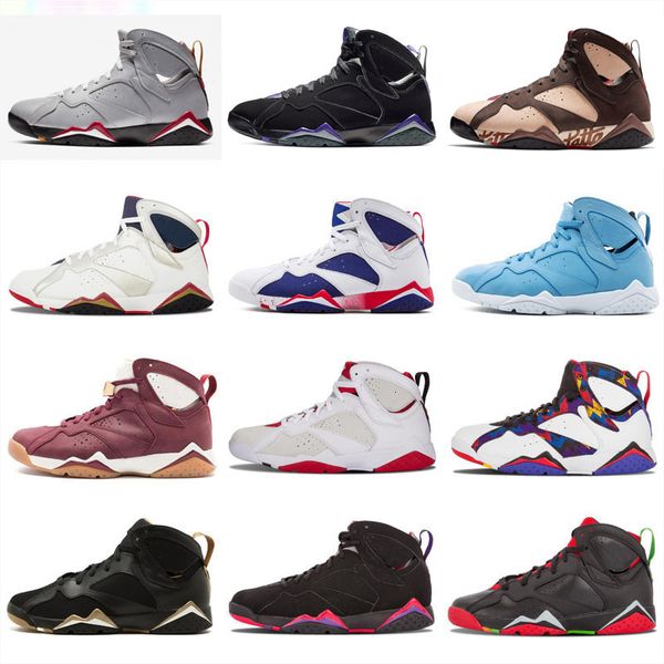 

jumpman 7 3m reflective cardinal basketball shoes patta x ray allen alternate olympic 7s sports outdoor athletic sneakers ment