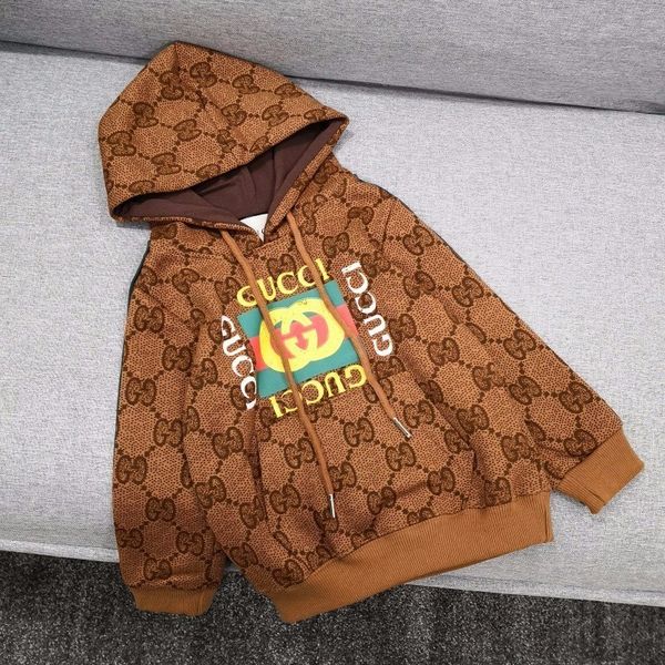 

Детская одежда 2019 Новый узор из чистого хлопка свитер Catamite Hit Color Sweater Детская одежда свитер с капюшоном цвета мальчиков с капюшоном