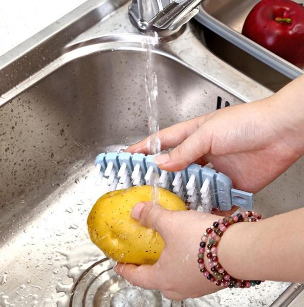 

multi-function 1pcs potato brush vegetable & fruit brush potato easy cleaning tools kitchen home gadgets