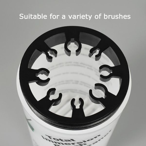 

nail art pen brush cleaner holder remover makeup brushes cleaning cup container 88