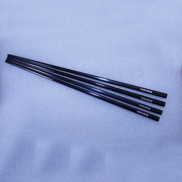 

5pairs safe stainless steel chopsticks blue gold colorful long sushi chop sticks tableware set
