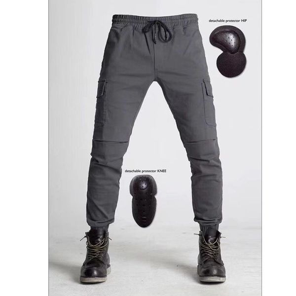 

2019 komine motorcyle pants downhill motocross pants for motorcycle moto jeans with knee pad trousers moletom, Black;blue