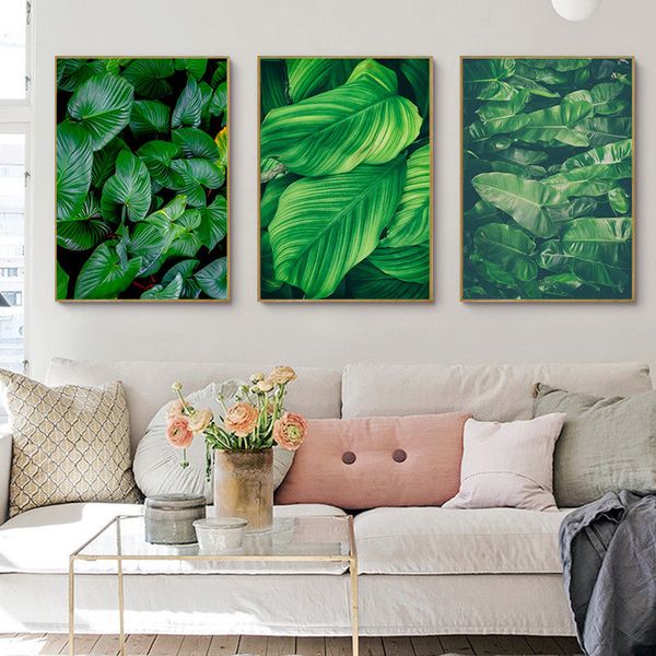 

свежий завод nordic home decor холст живопись картина стены искусства для гостиной стены фон реалист яркий живопись