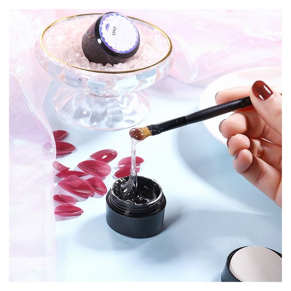 

15g nail art gel elastic drawing jel nails makeup tools supplies gkj001, Red;pink