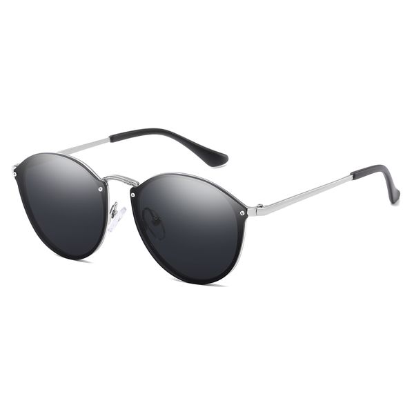 Großhandels-Neue Sonnenbrillen Trend Mode Brillen Persönlichkeit Metallrahmen Multi Männer und Frauen General Sungl Driving Mirror