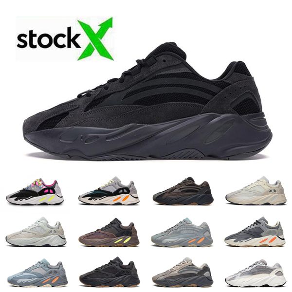 

stock x new 700 grey pink inertia maganet mauve salt static tephra vanta wave shoes men designer shoes women static sneakers 36-46