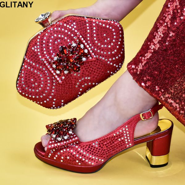 

new nigerian matching shoes and bag sets party african wedding party shoes italian and bags set envio gratis, Black