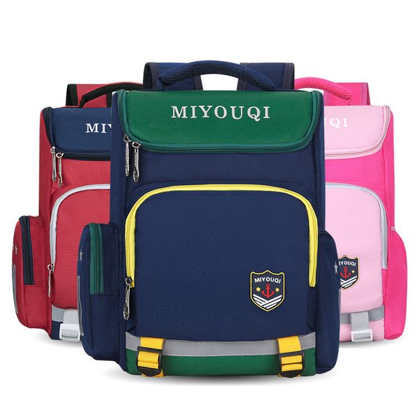 

2020 new arrival british style children school bags for boys girls big capacity school backpack waterproof satchel kids book bag