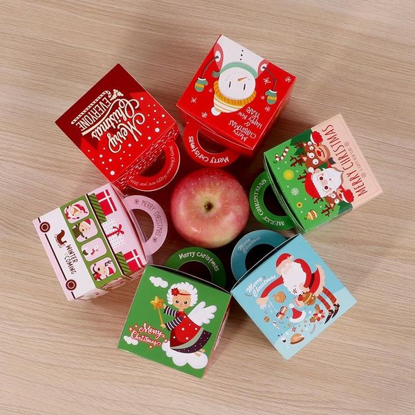 

christmas cartoon party supplies candy box baby shower kids birthday party favors gift box christmas candy boxes apple boxes an2858