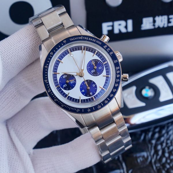 

men watches 7750 automatic movement 904l steel sreap wristwatch 41mm mechanical watch for men, Slivery;brown