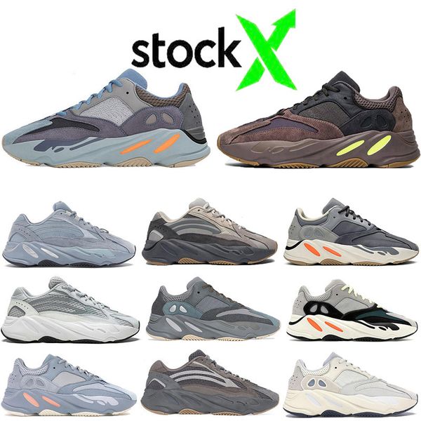 

2020 новый 700 кроссовки мужчины carbon больничные teal blue wave runner 700s тефра инерция сиреневые аналоговые магнитные zyon фасонные кро, White;red