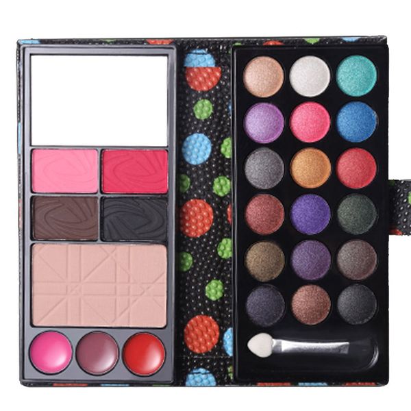 

freshme 26 colors eyeshadow palette professional makeup set box beauty kit blusher lipstick matte waterproof pigment cosmetic