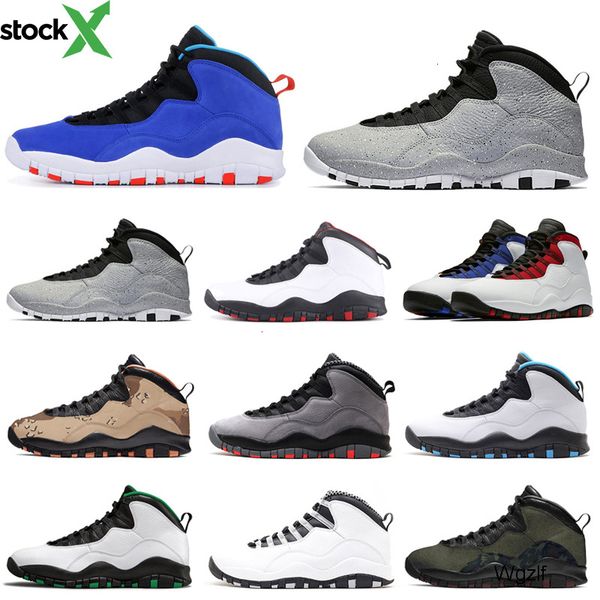 

tinker smoke grey jordon basketball shoes for men  10s cement westbrook pe chicago athletic mens trainers sport sneakers 7-13, Black