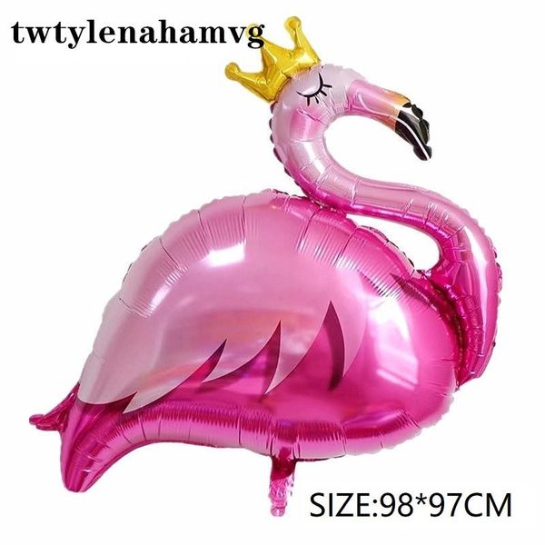 

50pcs child gifts toys new flamingo balloons tree foil birthday wedding summer party children 's day decor helium inflatable balls