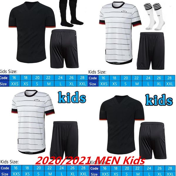 

2020 2021 германии мужчина женщина дети комплект футбол джерси молодежи 20 21 хуммельс, кроос, дракслер, ройс мюллер гетце киммих футбол руб, Black;yellow