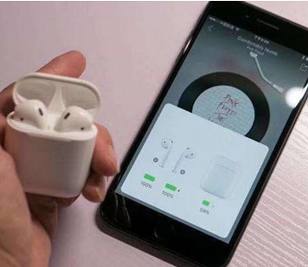 

Dhl 2019 new for airpod w1 chip bluetooth earphone ca e work touch voice control connect to icloud wirele bluetooth head et