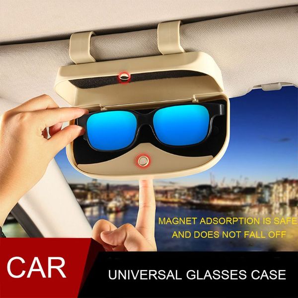 

new auto car eyeglasses clip car glasses cases sun visor sunglasses holder