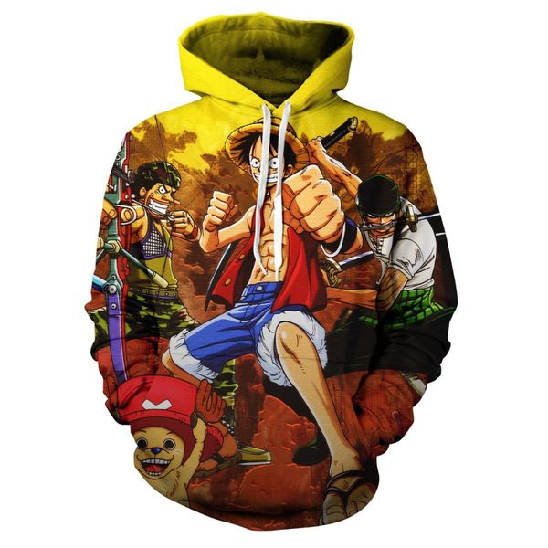 

unique nature harajuku style hoodie men streetwear 3d sweatshirts with hat one piece hoodies jackets casual plus size shirt, Black