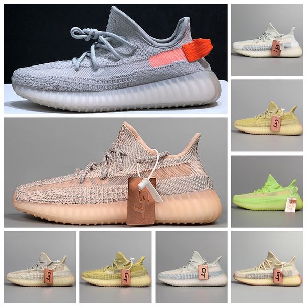 

2020 mens trainers designer shoes kanye west static casual shoe cinder desert sage earth tail light womens mens trainers mens shoes size 12