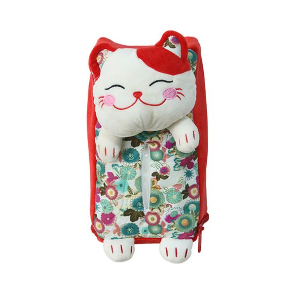 

napkin paper towel box holder 3 colors cute lucky cat car tissue holder back hanging tissue box covers case paper towel