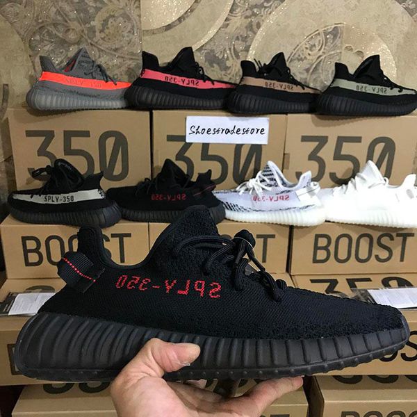 

2019 new 350v2 kanye we t yeezy yeezy yezzy yezzy tatic black bred 350 hoe men women port training neaker eur 36 46