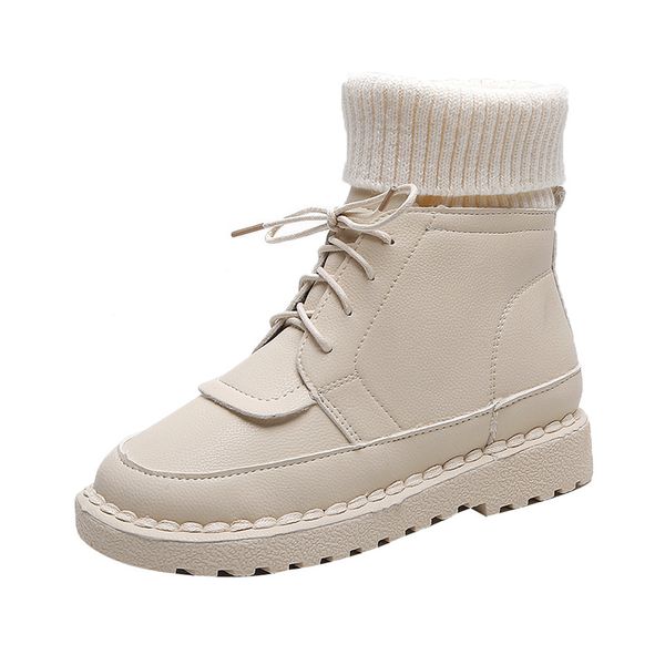 

korean version of ulzzang canvas shoes with socks and shoes, Black