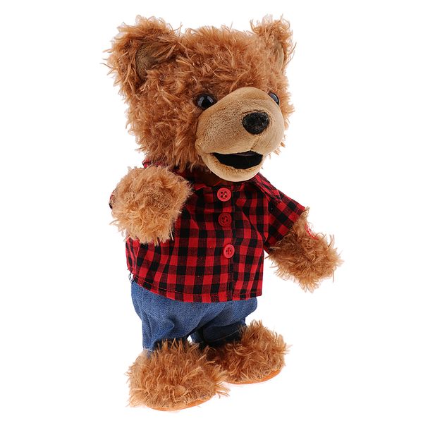 

kids interactive electric plush toys singing dancing bear doll soft toy gift