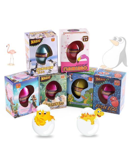 

cute magic hatching growing dinosaur eggs add water growing dinosaur novelty gag toys for child kids educational toys gifts