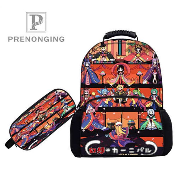

custom 17inch anime backpacks pen bags 3d printing school women men travel bags boys girls book computers bag#1031-8-sexy