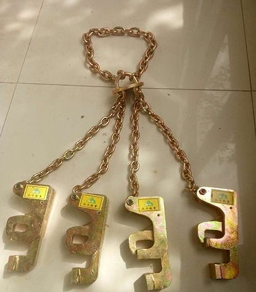 

2ton 4-claw iron drum lifter clamp bucket barrel oil tank can chain sling