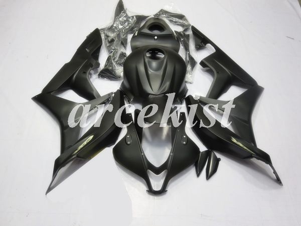 

4 gifts new abs full fairings kits fit for honda cbr600rr f5 2007 2008 07 08 bodywork set black matte